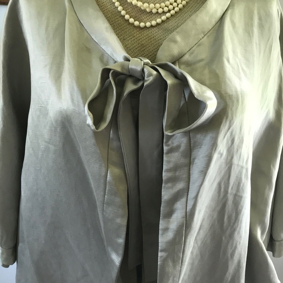 Anthro cardigan w/bow tie - Picture 5 of 8